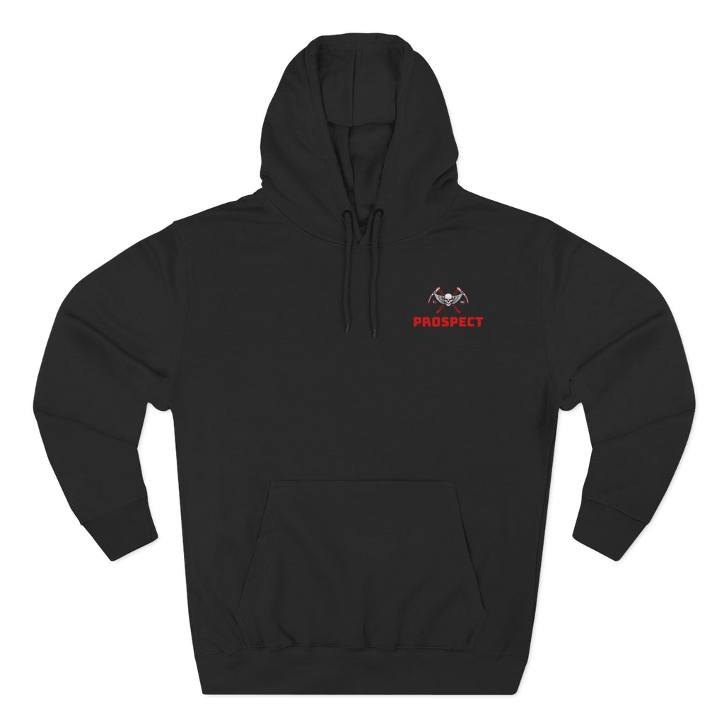 Lucifer’s Saints Motorcycle Hoodie — Skull & Wings Biker Pullover