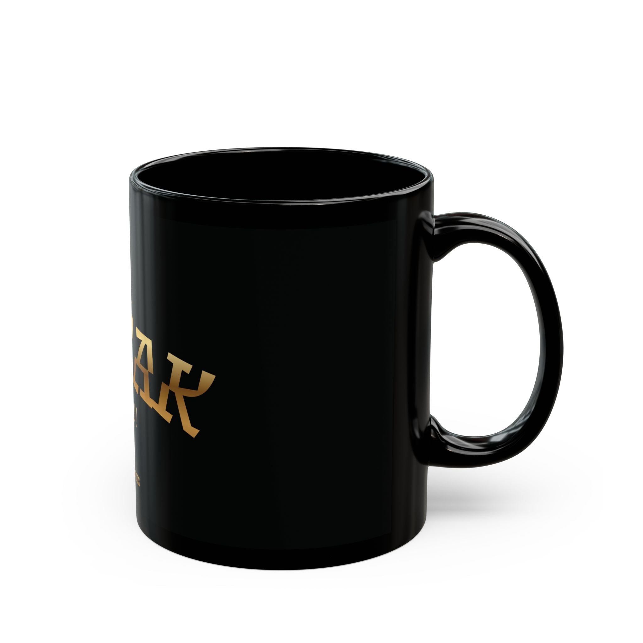 Black Mug — "I Match Energy So... How We Gonna Act Today?" Coffee Mug