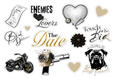 The Date Sticker Sheet