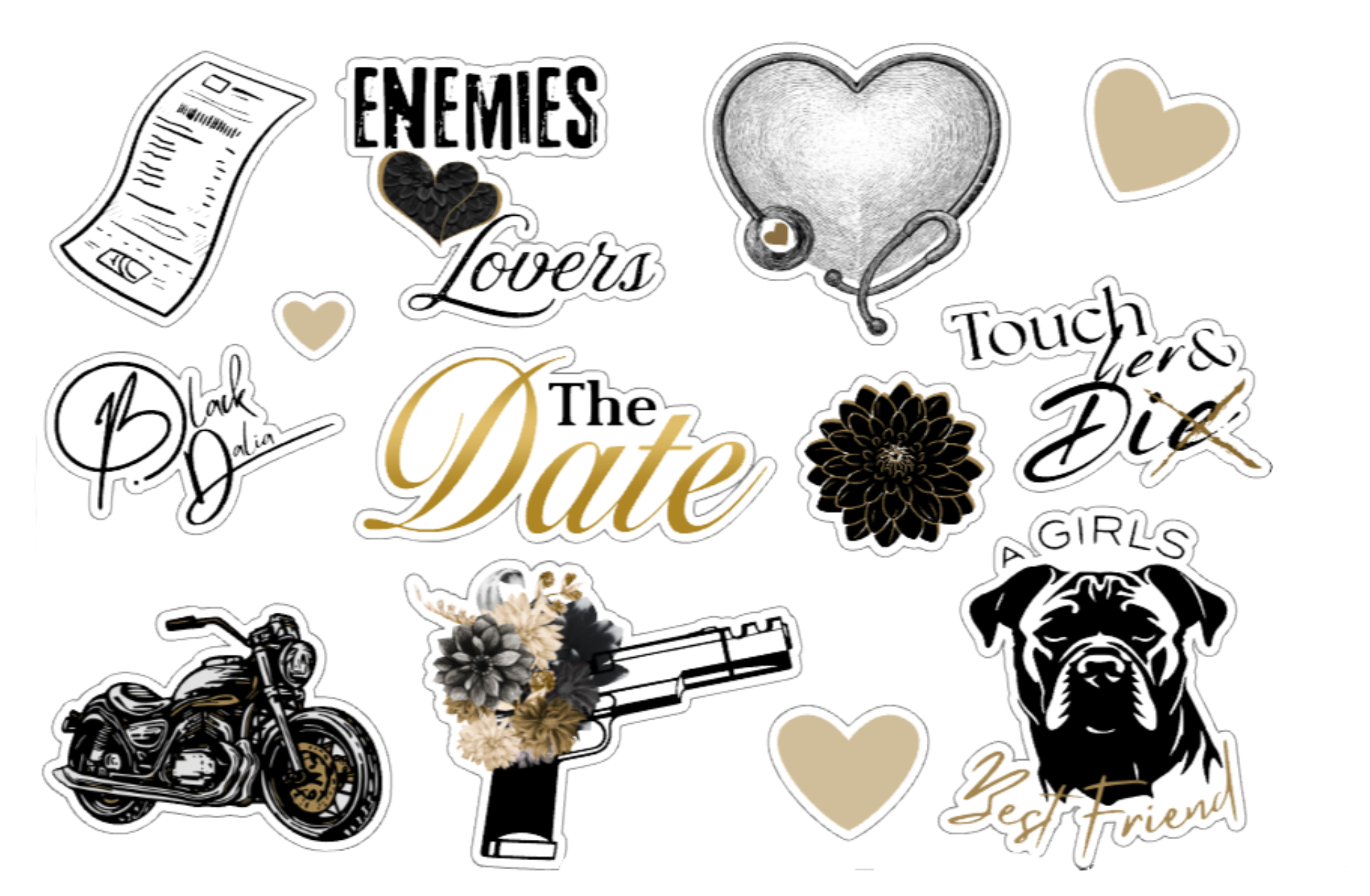 The Date Sticker Sheet