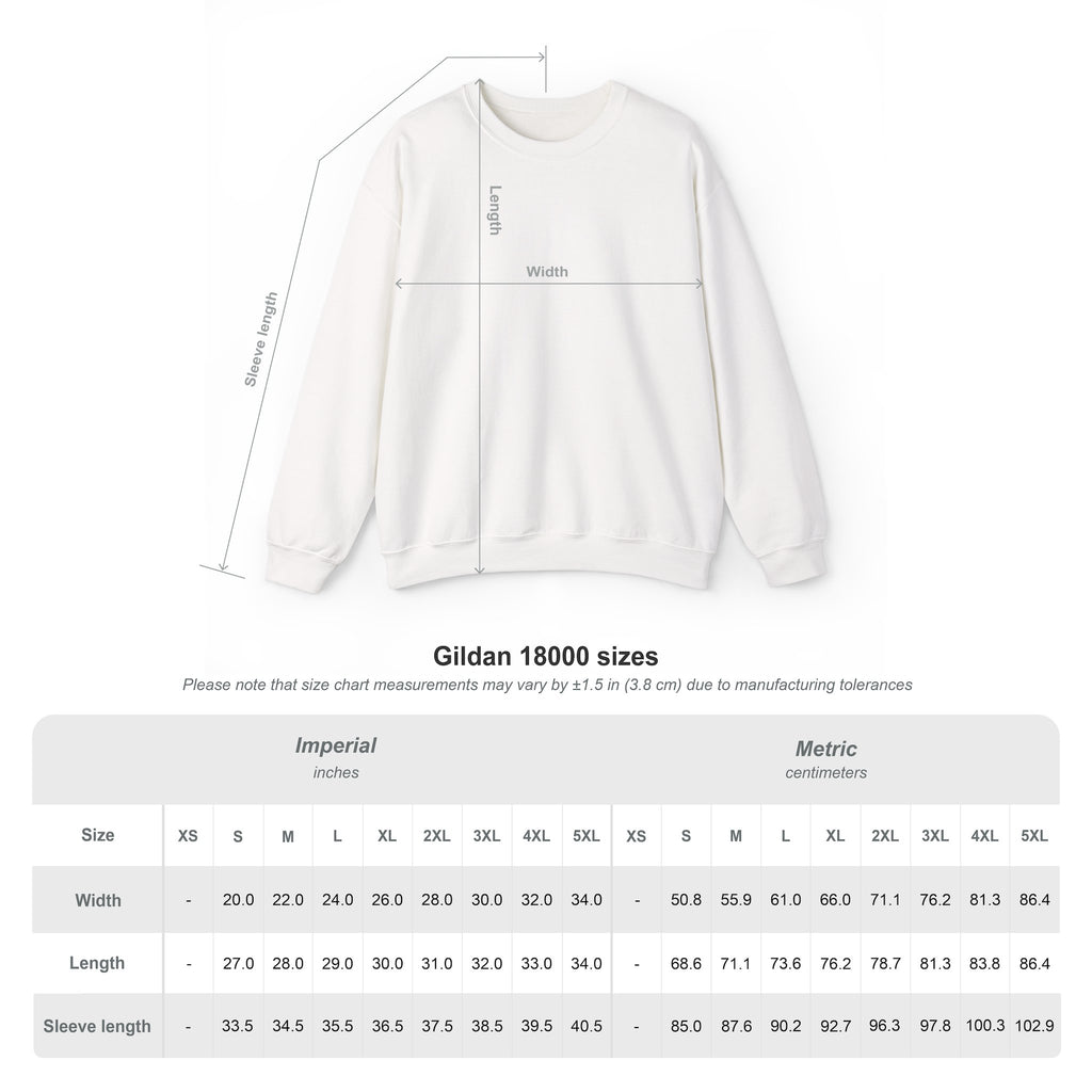 Crewneck Sweatshirt — 'Note to Self' Minimalist Text Graphic